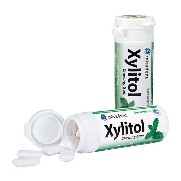 Miradent Xylitol Chewing Gum Thé Vert 30 Pièces