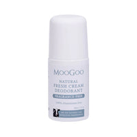 MooGoo Natural Fresh Cream Deodorant - Fragrance-Free