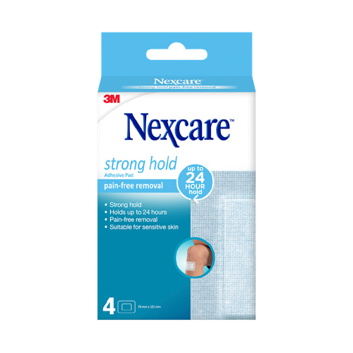 Nexcare Strong Hold Pain-free Adhesive Pad