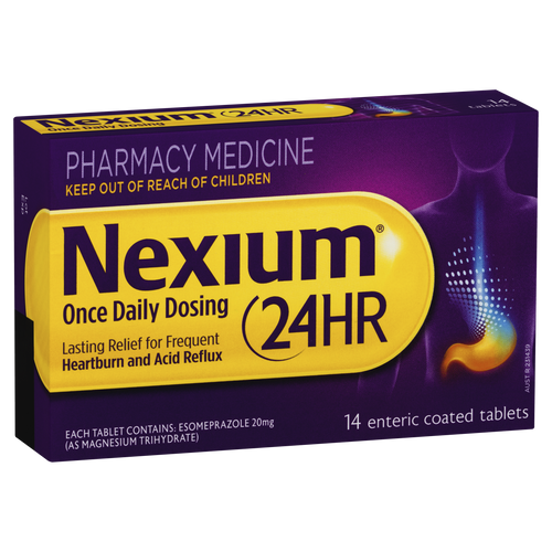 Nexium 24HR Once Daily Dosing