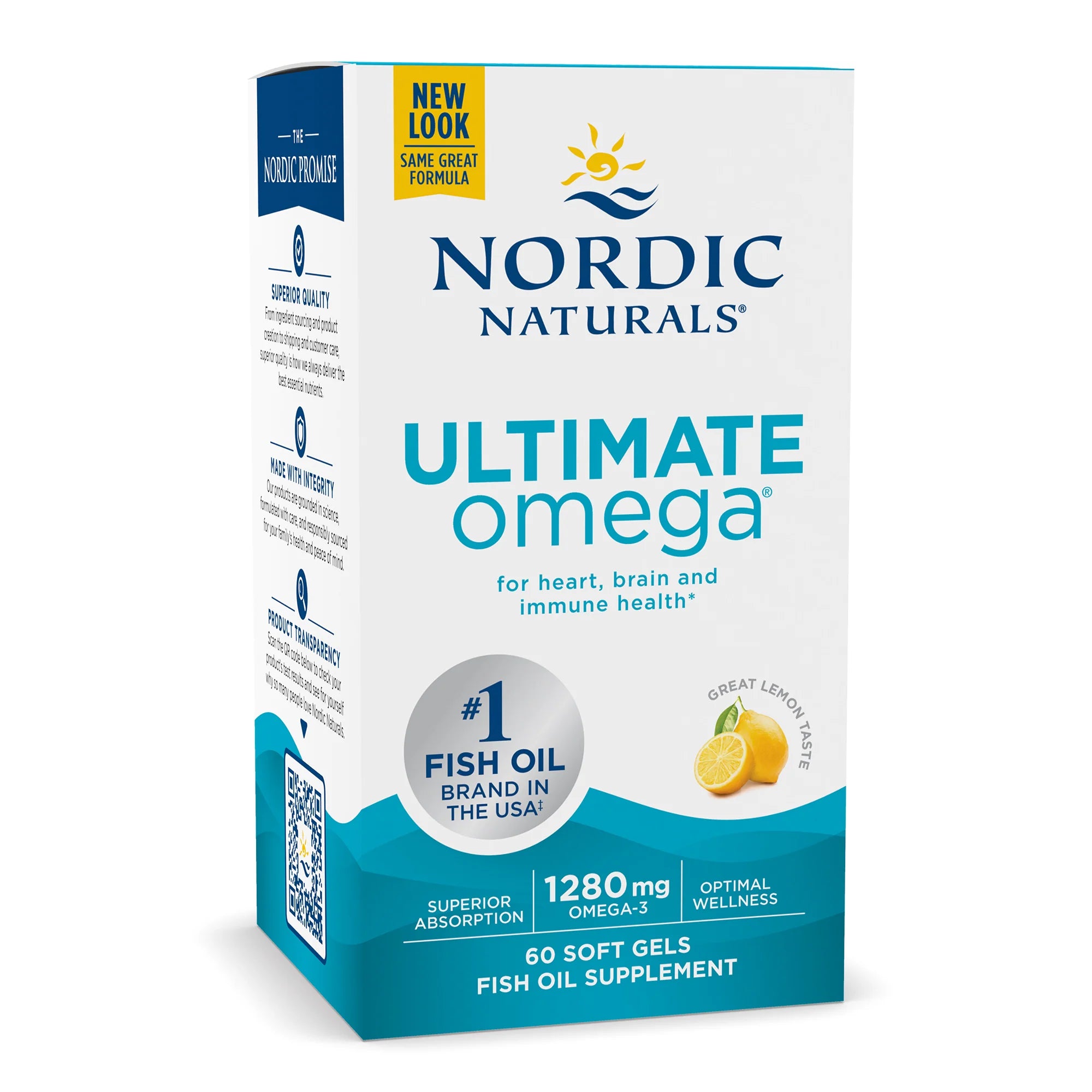 Nordic Naturals Ultimate Omega - Lemon Flavour - Net Pharmacy