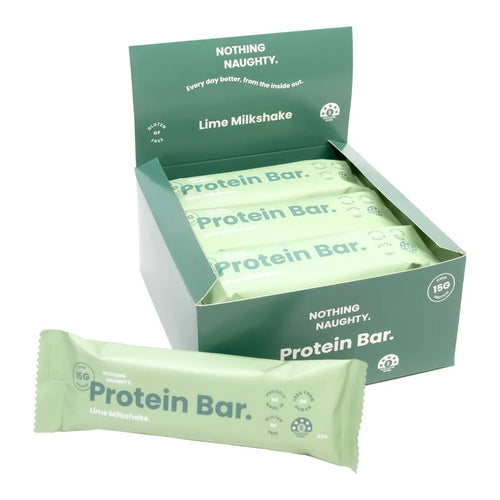 Nothing Naughty Protein Bar - Lime Milkshake