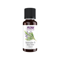 NOW Essential Oils Lavender & Tea Tree Oil Blend