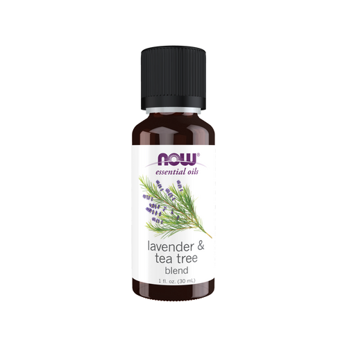 NOW Essential Oils Lavender & Tea Tree Oil Blend