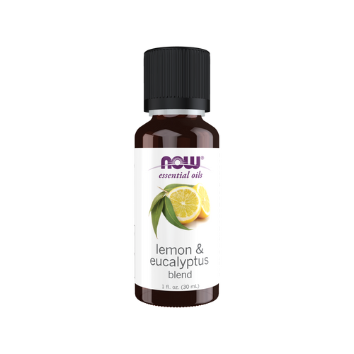 NOW Essential Oils Lemon & Eucalyptus Oil Blend