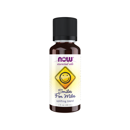 NOW Essential Oils Smiles for Miles - Uplifting Blend