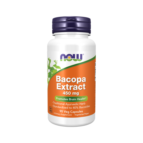 NOW Foods Bacopa Extract 450mg