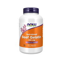 NOW Foods Beef Gelatin Hydrolyzed 550mg