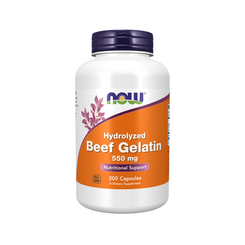 NOW Foods Beef Gelatin Hydrolyzed 550mg