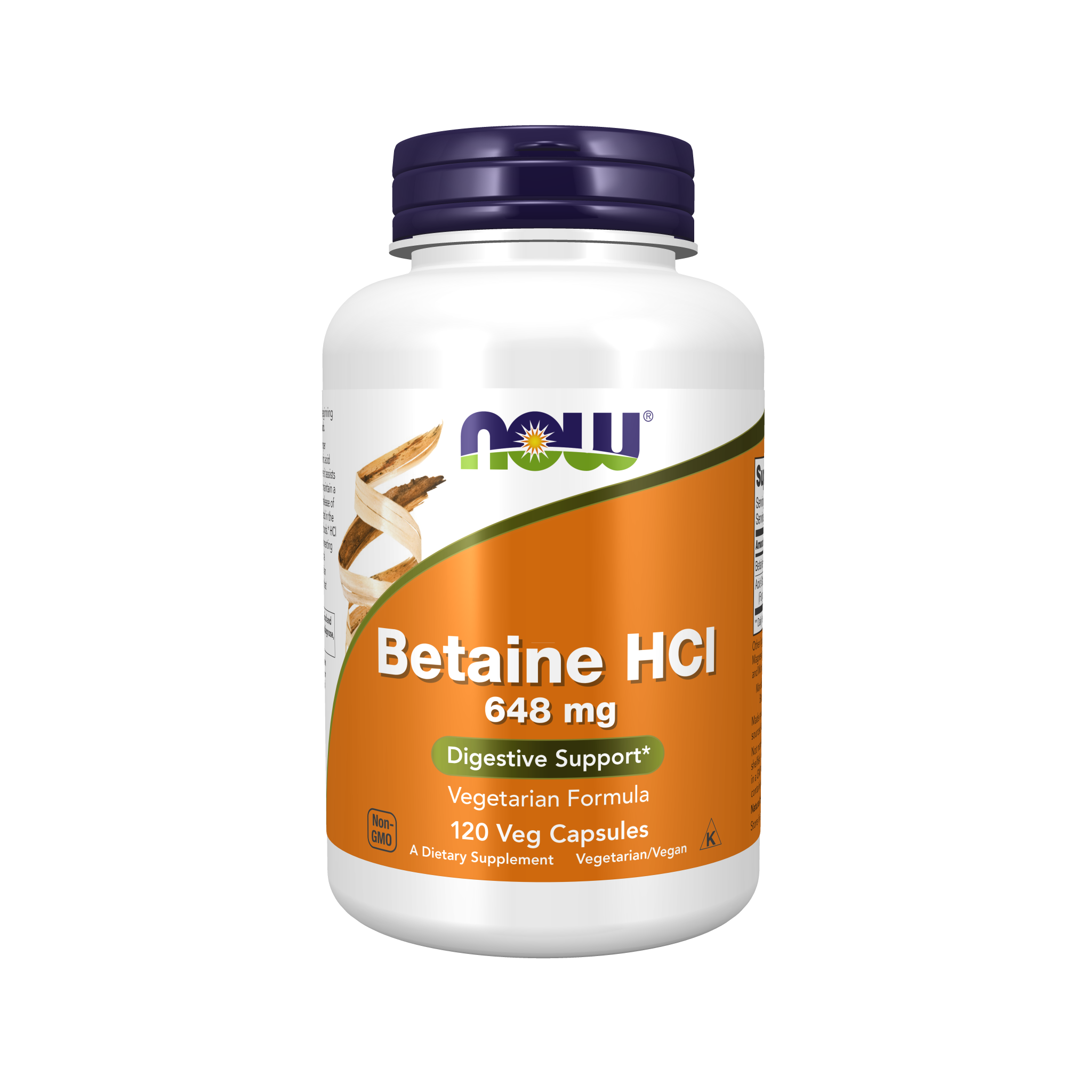 NOW Foods Betaine HCl 648mg - Net Pharmacy