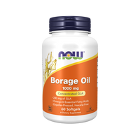 NOW Foods Borage Oil 1000mg, Concentrated GLA