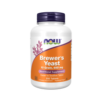 NOW Foods Brewer's Yeast 10 Grain 650mg