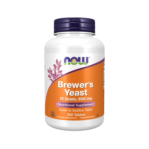 NOW Foods Brewer's Yeast 10 Grain 650mg