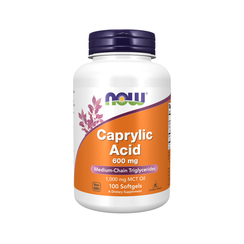 NOW Foods Caprylic Acid 600mg