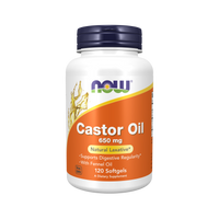 NOW Foods Castor Oil 650mg