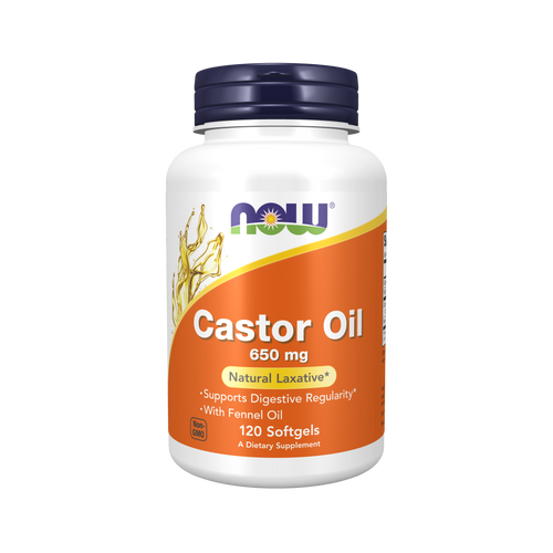 NOW Foods Castor Oil 650mg