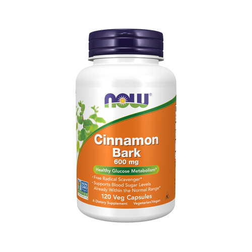 NOW Foods Cinnamon Bark 600mg