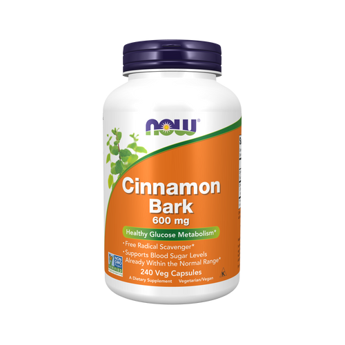 NOW Foods Cinnamon Bark 600mg