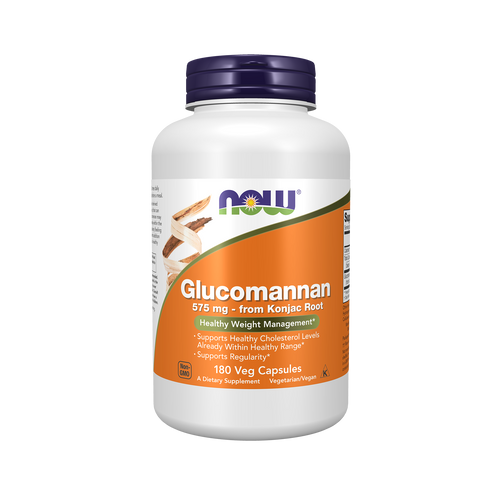 NOW Foods Glucomannan 575mg from Konjac Root