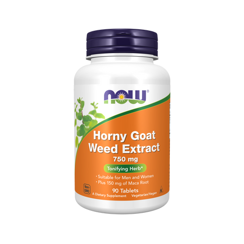 NOW Foods Horny Goat Weed Extract 750mg