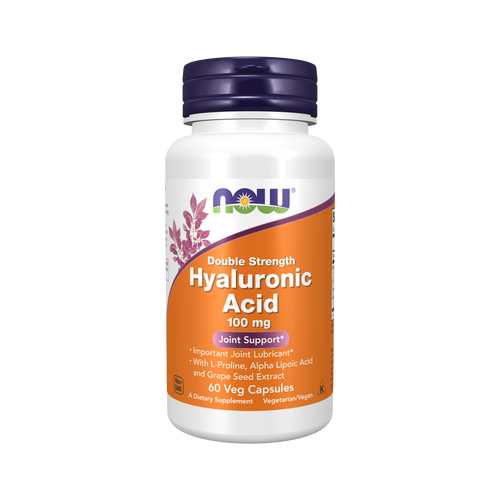 NOW Foods Hyaluronic Acid Double Strength 100mg