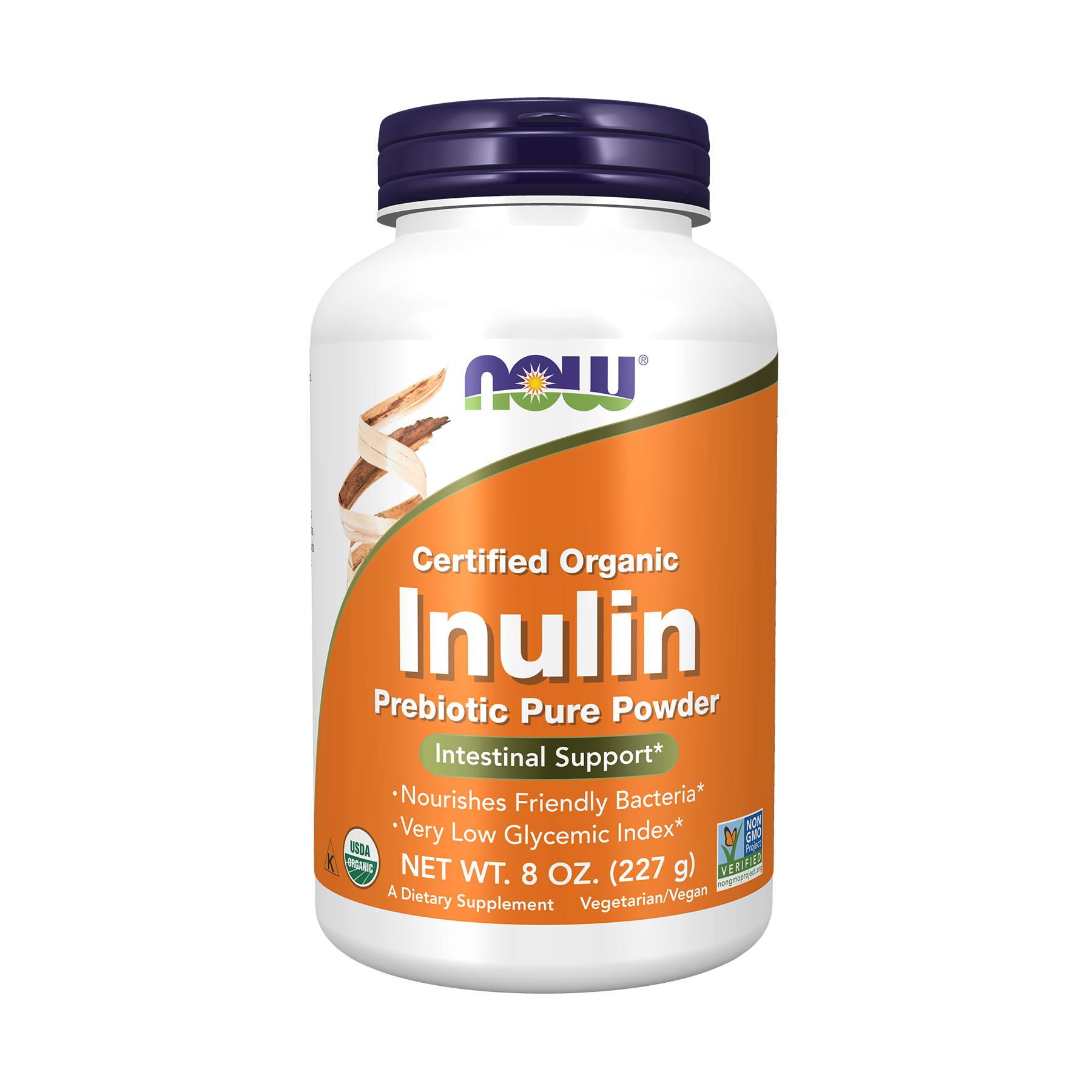 NOW Foods Inulin Prebiotic Pure Powder, Certified Organic - Net Pharmacy