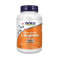 NOW Foods L-Arginine Double Strength 1000mg