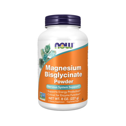 NOW Foods Magnesium Bisglycinate Powder