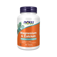 NOW Foods Magnesium & Calcium