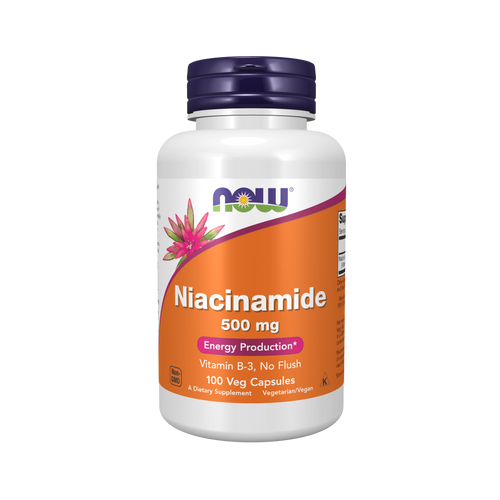 NOW Foods Niacinamide 500mg