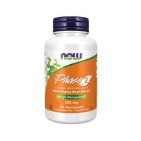 NOW Foods Phase 2 Starch Neutralizer White Kidney Bean Extract