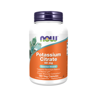 NOW Foods Potassium Citrate 99mg