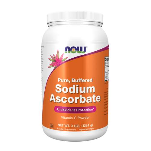 NOW Foods Pure, Buffered Sodium Ascorbate Vitamin C Powder