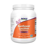 NOW Foods Sunflower Lecithin Pure Powder