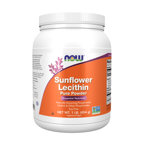 NOW Foods Sunflower Lecithin Pure Powder