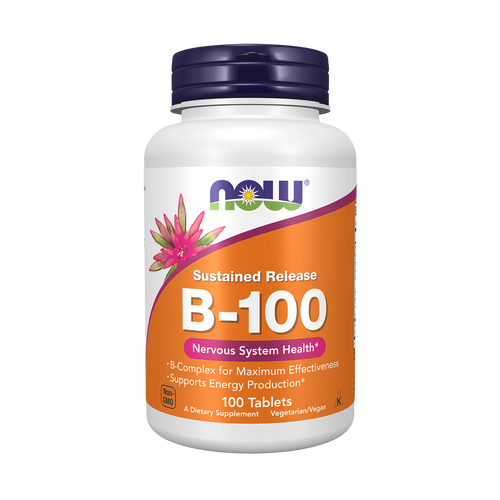 NOW Foods Vitamin B-100 Sustained Release