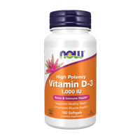 NOW Foods Vitamin D-3 1000 IU