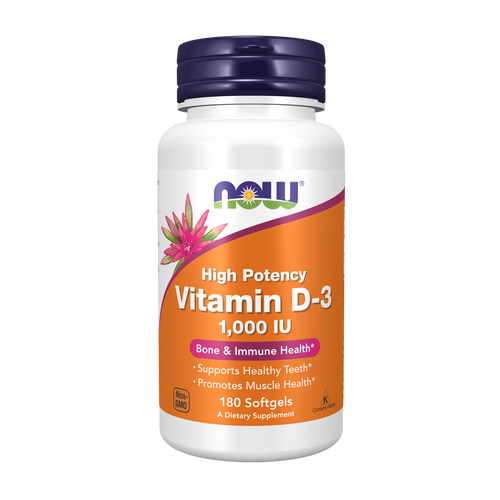 NOW Foods Vitamin D-3 1000 IU