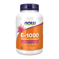 NOW Foods Vitamin E-1000 with Mixed Tocopherols