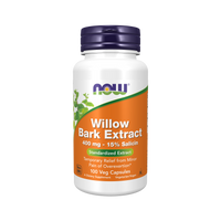 NOW Foods Willow Bark Extract 400mg - 15% Salicin