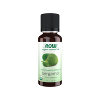 NOW Organic Essential Oils Bergamot Oil