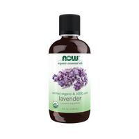 NOW Organic Essential Oils Lavender Oil