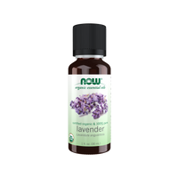 NOW Organic Essential Oils Lavender Oil