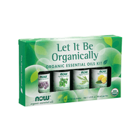 NOW Organic Essential Oils Let It Be Organically Kit