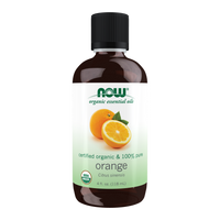 NOW Organic Essential Oils Orange Oil