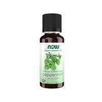 NOW Organic Essential Oils Peppermint Oil