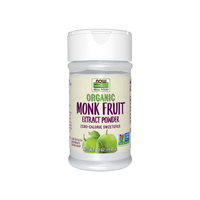 NOW Real Food Monk Fruit Extract Powder Organic