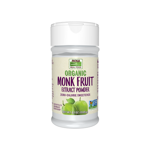 NOW Real Food Monk Fruit Extract Powder Organic