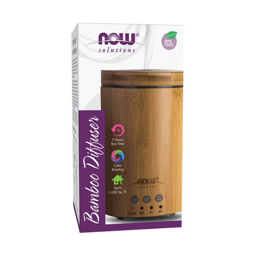 NOW Solutions Ultrasonic Oil Diffuser - Bamboo