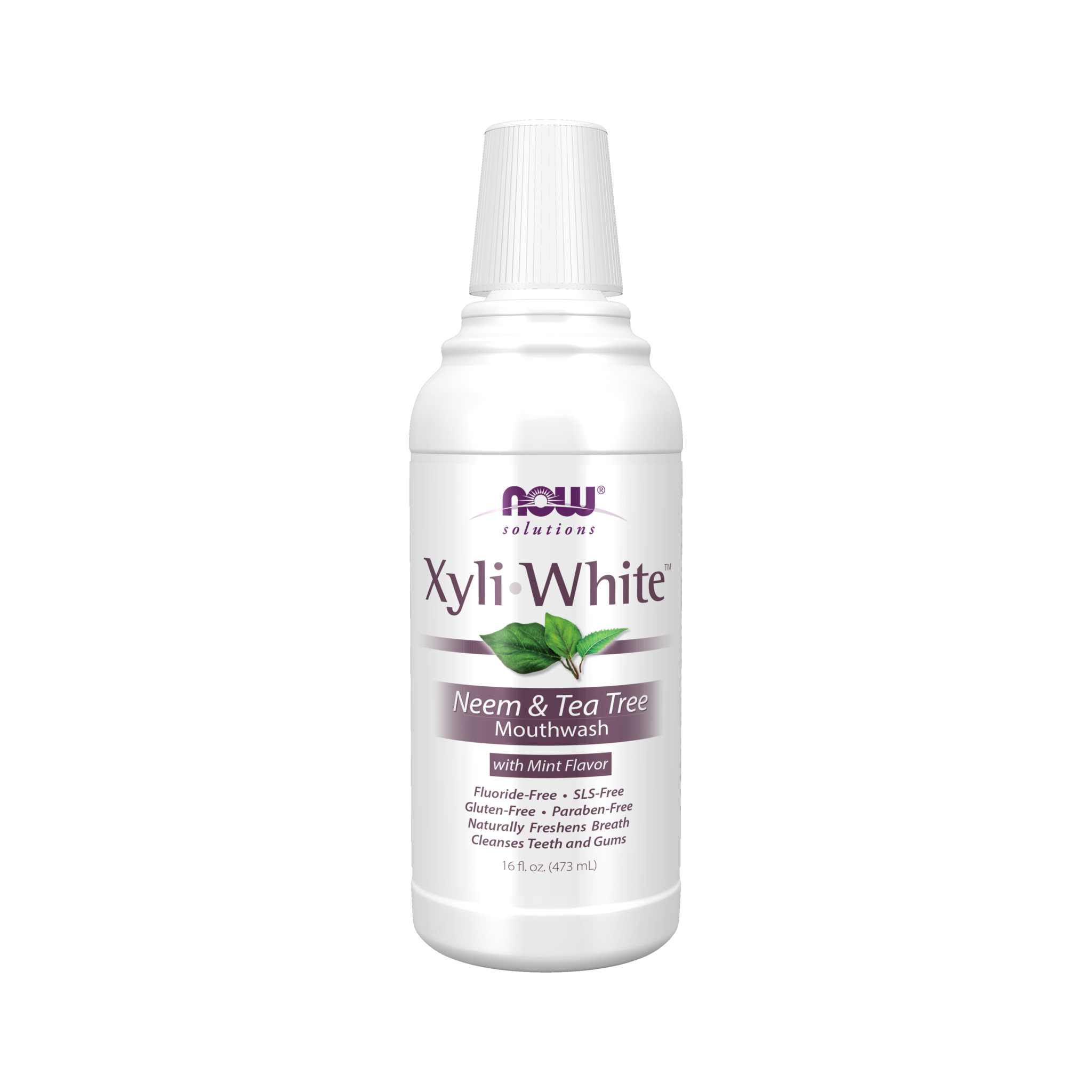 NOW Solutions XyliWhite Mouthwash - Neem & Tea Tree - Net Pharmacy